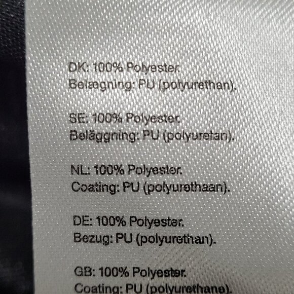 T Mobile Advertising Black RAINS Hooded Lightweight Rain Jacket Coat Size XL - Picture 4 of 16